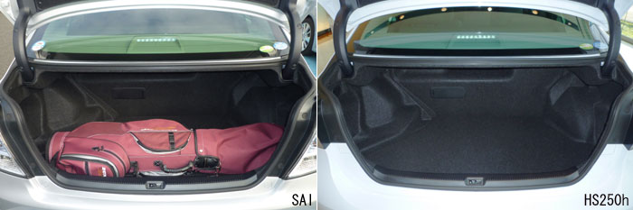 TOYOTA SAI vs LEXUS HS250h 試乗記 TOYOTA SAI vs LEXUS HS250h 試乗記